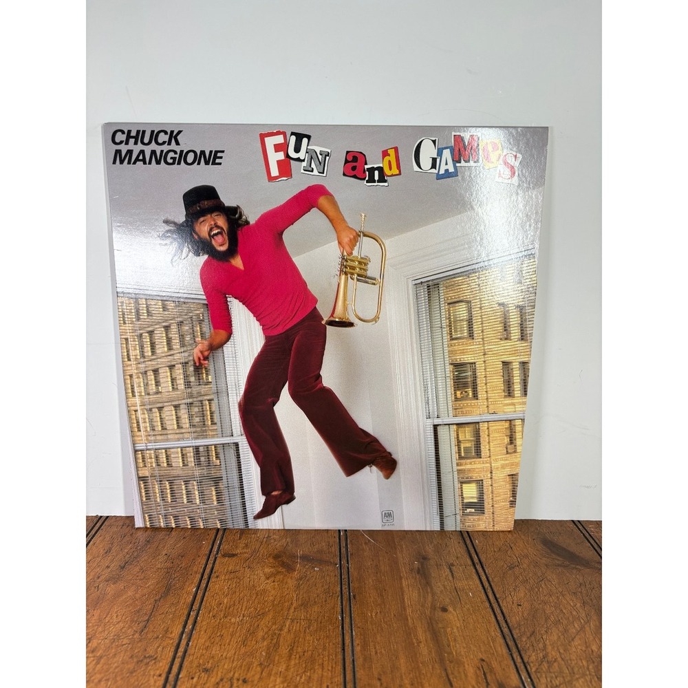 Chuck Mangione - Fun and Games 12" LP Record 1980 A&M Jazz 33 RPM